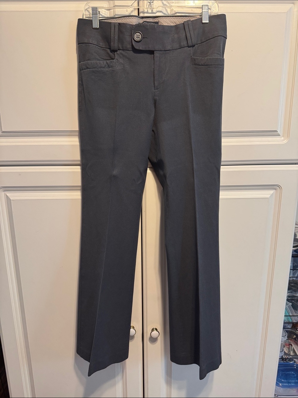Banana Republic Charcoal Gray Dress Pants - women’s bootcut